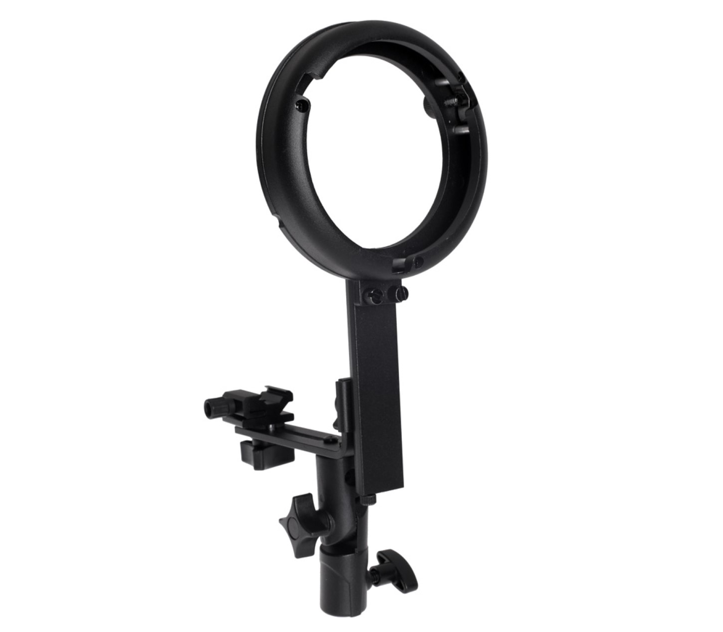 ayex Beauty Dish Lichtformer 42cm mit Systemblitz-Halter, inkl. Wabenvorsatz und Diffusor
