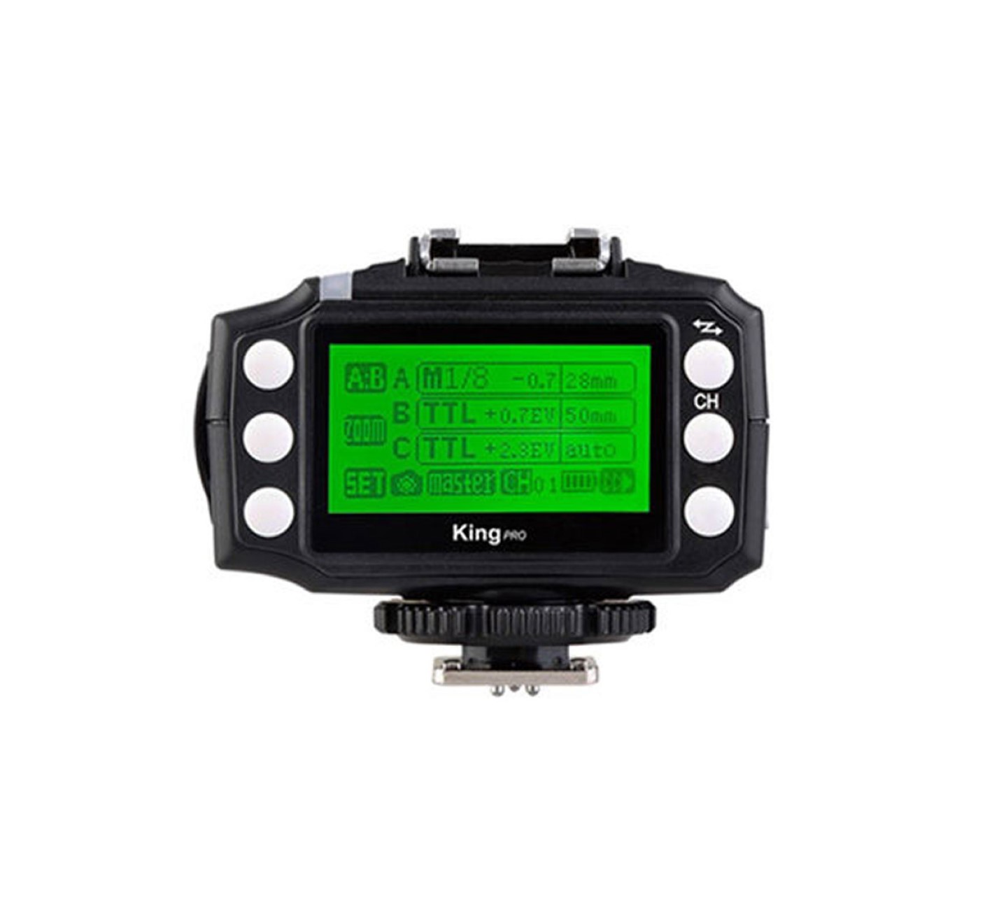 Transceiver (Sender/Empfänger) für Pixel KING PRO SET e-TTL Funk-Blitzauslöser für Canon EOS Transceiver (Sender/Empfänger) für Pixel KING PRO SET e-TTL Funk-Blitzauslöser für Canon EOS
