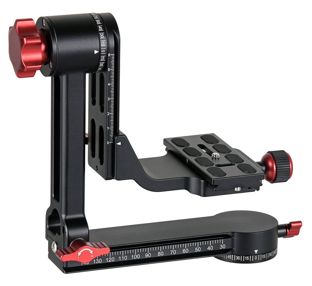 JUSINO Gimbal schwenkbarer Stativkopf für große Objektive inkl. gepolsterter Tasche CB-52 JUSINO Gimbal schwenkbarer Stativkopf für große Objektive inkl. gepolsterter Tasche CB-52