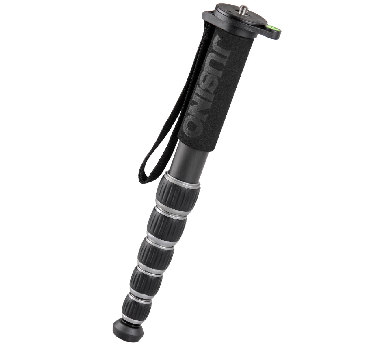 JUSINO Robustes leichtes Karbon-Monopod 6 Segmente bis 140cm 10kg MP-326C