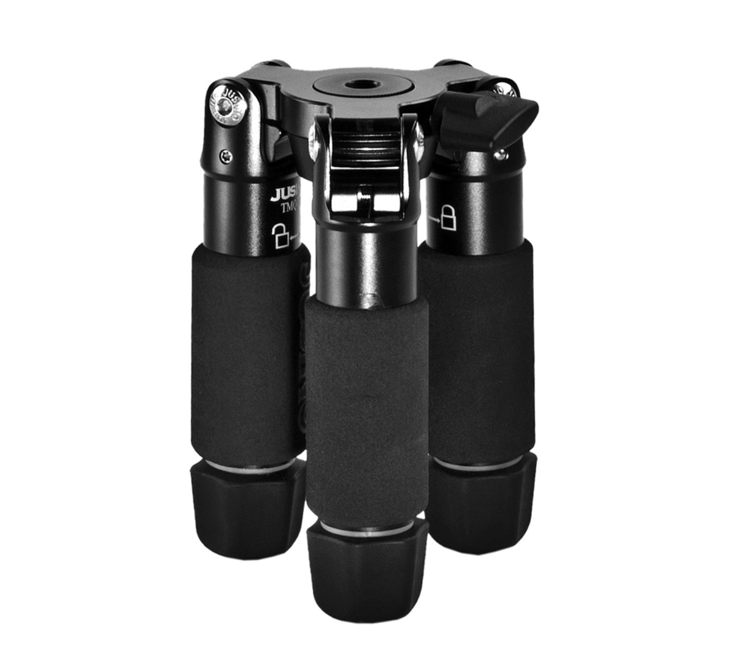 JUSINO TMQ-255 Stabiles Mini-Stativ Tischstativ - Inkl. Transporttasche, Aluminium JUSINO TMQ-255 Stabiles Mini-Stativ Tischstativ - Inkl. Transporttasche, Aluminium