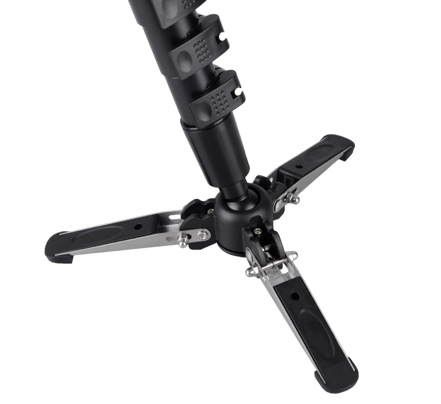 JUSINO Carbon Monopod mit Standspinne Clipverschlüsse bis 12kg VM-361EC JUSINO Carbon Monopod mit Standspinne Clipverschlüsse bis 12kg VM-361EC