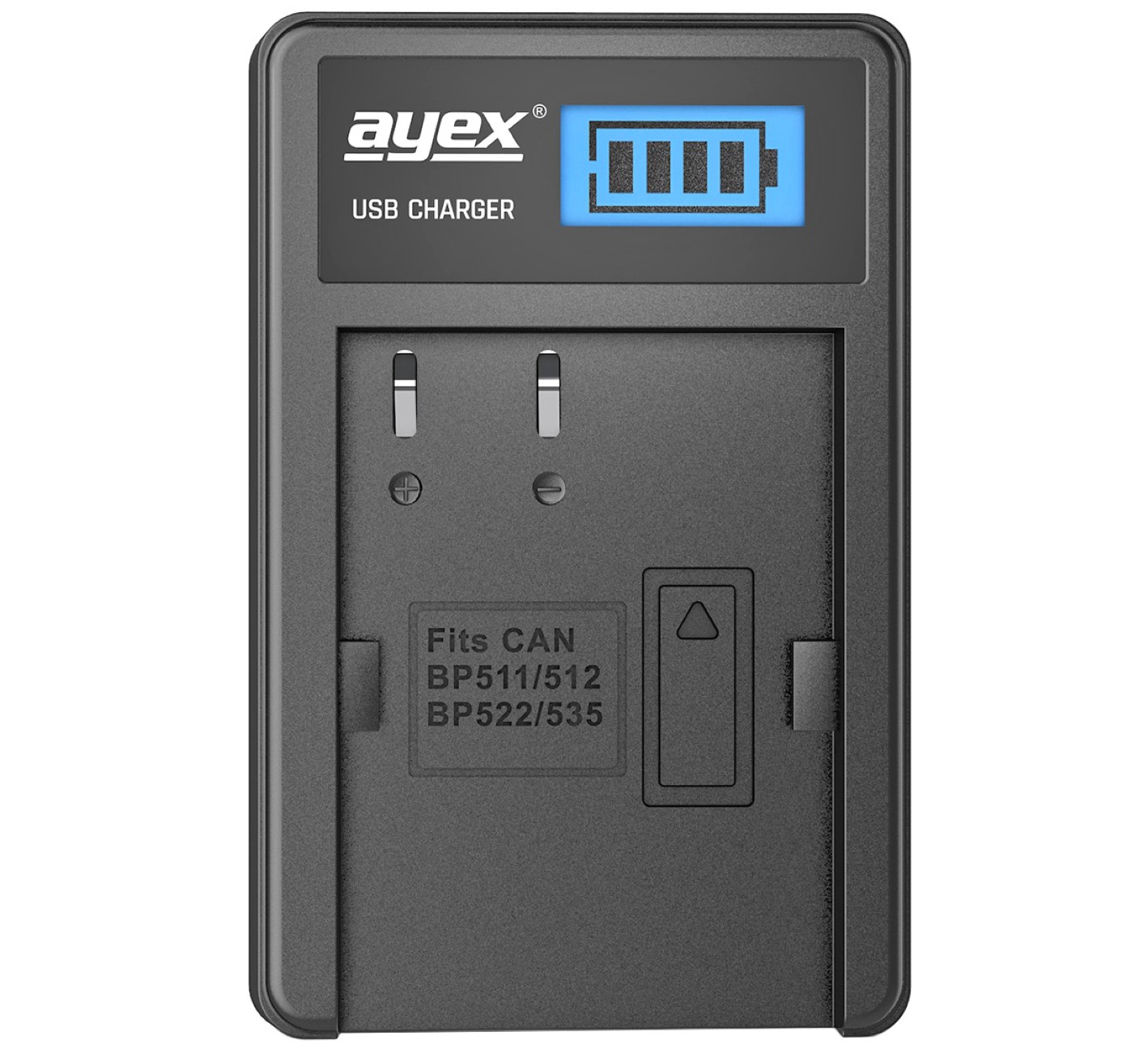 USB Ladegerät für Panasonic DMW-BLF19E Akkus beleuchtetes Display Ladestandanzeige USB Ladegerät für Panasonic DMW-BLF19E Akkus beleuchtetes Display Ladestandanzeige