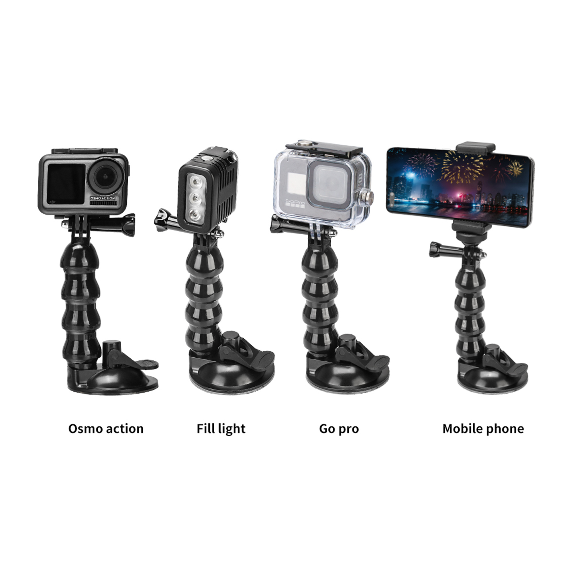 Kamerahalterung mit Saugnapf z.B. für Actioncam Kamerahalterung mit Saugnapf z.B. für Actioncam