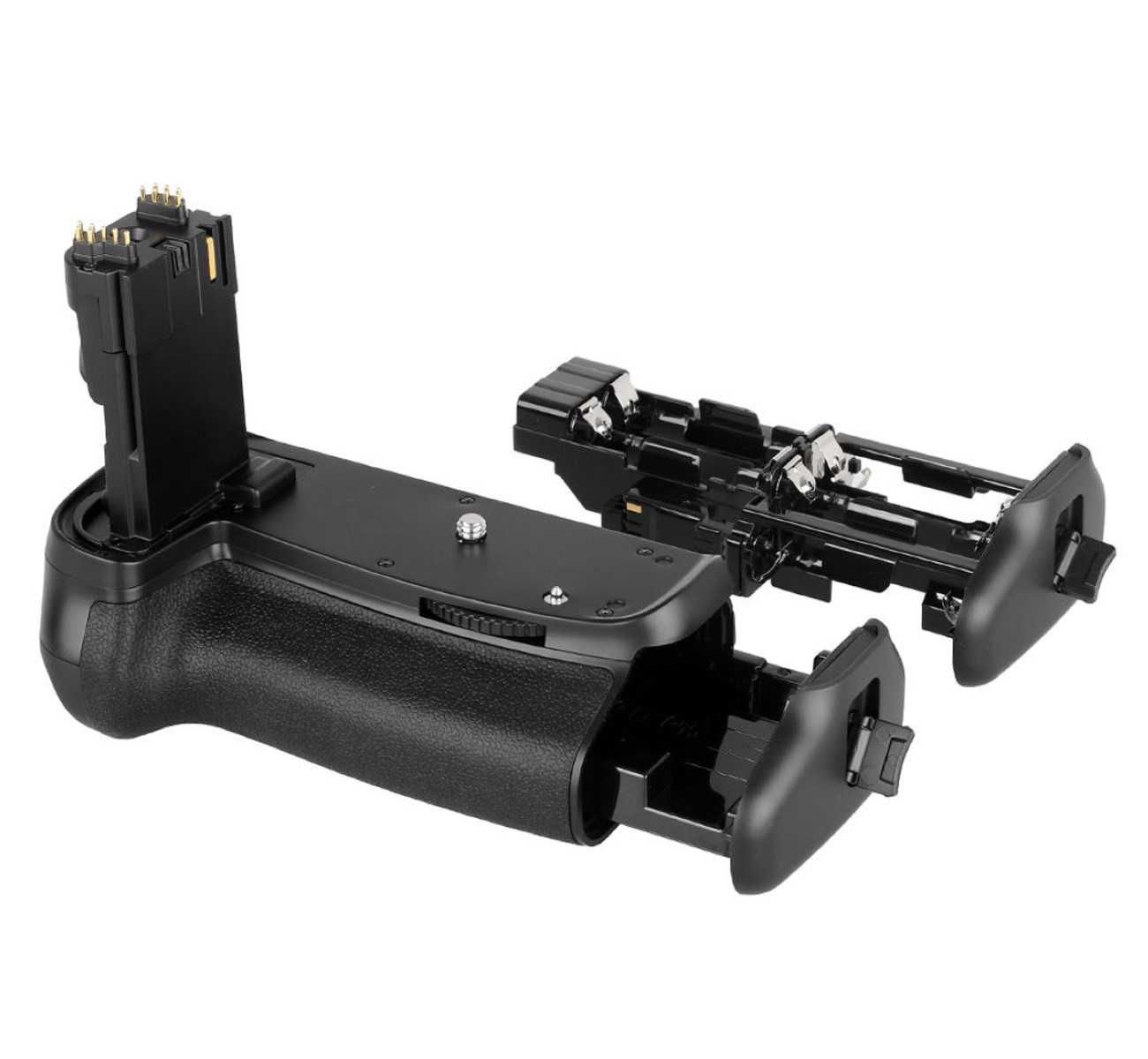 Batteriegriff Set für Canon EOS 90D 80D 70D + 2x LP-E6N Akku + 1x USB Dual Ladegerät wie BG-E14 Batteriegriff Set für Canon EOS 90D 80D 70D + 2x LP-E6N Akku + 1x USB Dual Ladegerät wie BG-E14