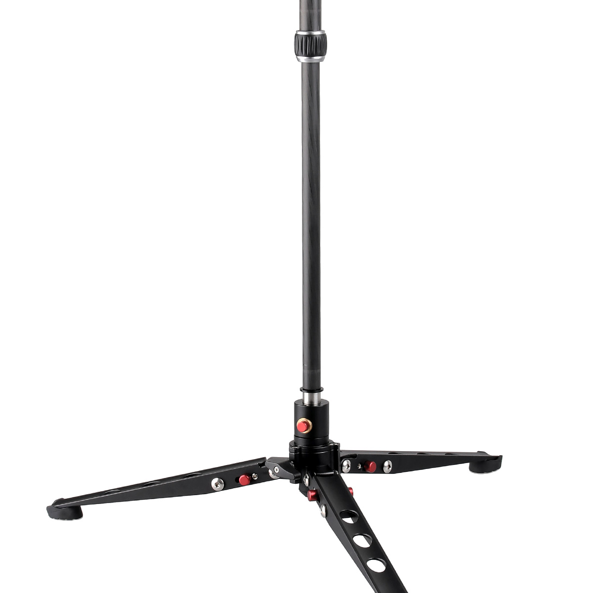 JUSINO Leichtes Karbon-Monopod bis 140cm/18kg ausklappbare Standspinne Kugelgelenk Tischstativ-Funktion JUSINO Leichtes Karbon-Monopod bis 140cm/18kg ausklappbare Standspinne Kugelgelenk Tischstativ-Funktion