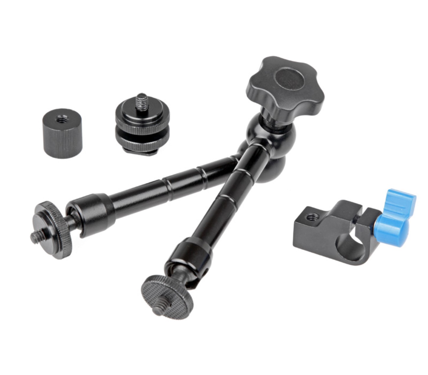 Magic Arm 11 Zoll + Winkelklemme für 15mm Durchmesser Rundstäbe/DSLR Rig Kamera Monitor Videoleuchte Magic Arm 11 Zoll + Winkelklemme für 15mm Durchmesser Rundstäbe/DSLR Rig Kamera Monitor Videoleuchte