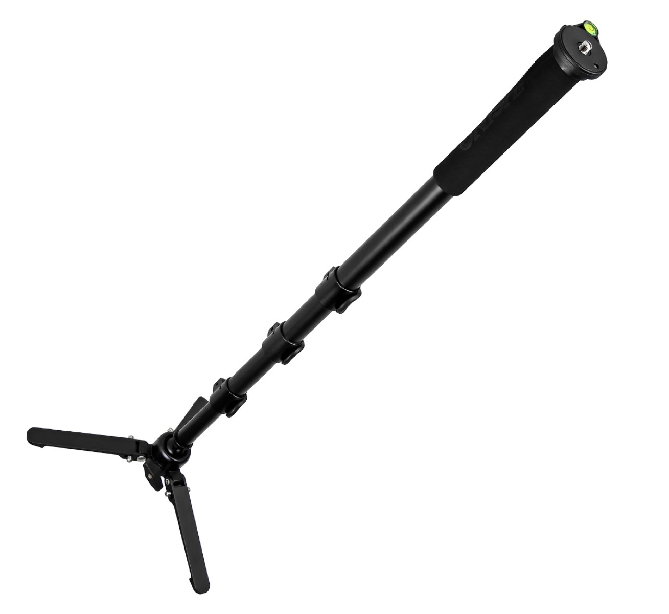 JUSINO Monopod mit abnehmbarem Fuß Tischstativ Schnellspann-Clips bis 164cm 10kg VM-284E JUSINO Monopod mit abnehmbarem Fuß Tischstativ Schnellspann-Clips bis 164cm 10kg VM-284E