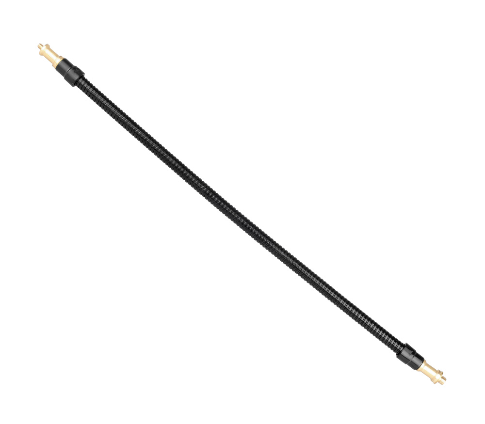 Flexibler Arm mit 2 Spigots, 1/4" und 3/8" Gewinde, ayex GP-36 Flexibler Arm mit 2 Spigots, 1/4" und 3/8" Gewinde, ayex GP-36