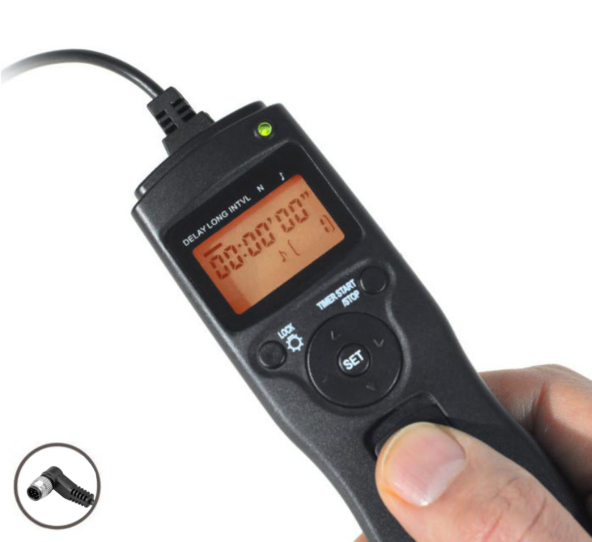 Timer-Fernauslöser ayex TR1 für verschiedene Kamerahersteller und Anschlussarten Timer-Fernauslöser ayex TR1 für verschiedene Kamerahersteller und Anschlussarten