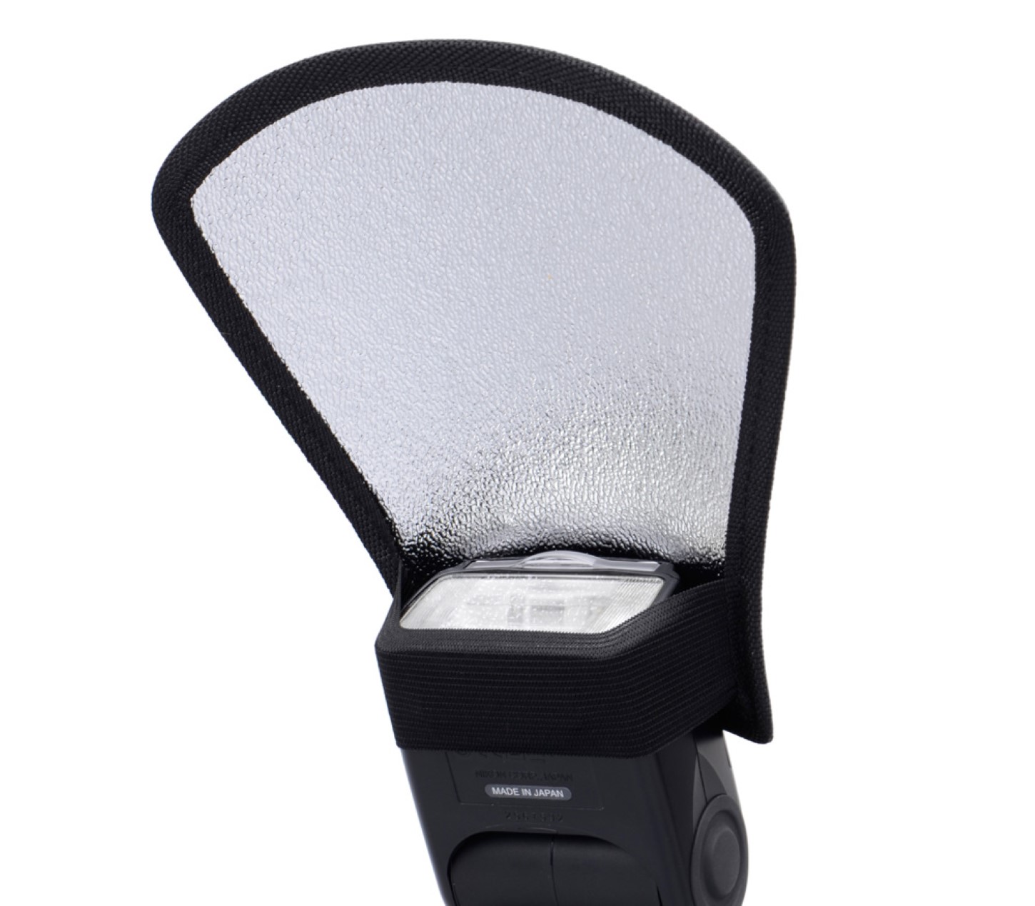 Universal Blitzdiffusor Reflektorkarte silber-weiß für Aufsteckblitze Universal Blitzdiffusor Reflektorkarte silber-weiß für Aufsteckblitze