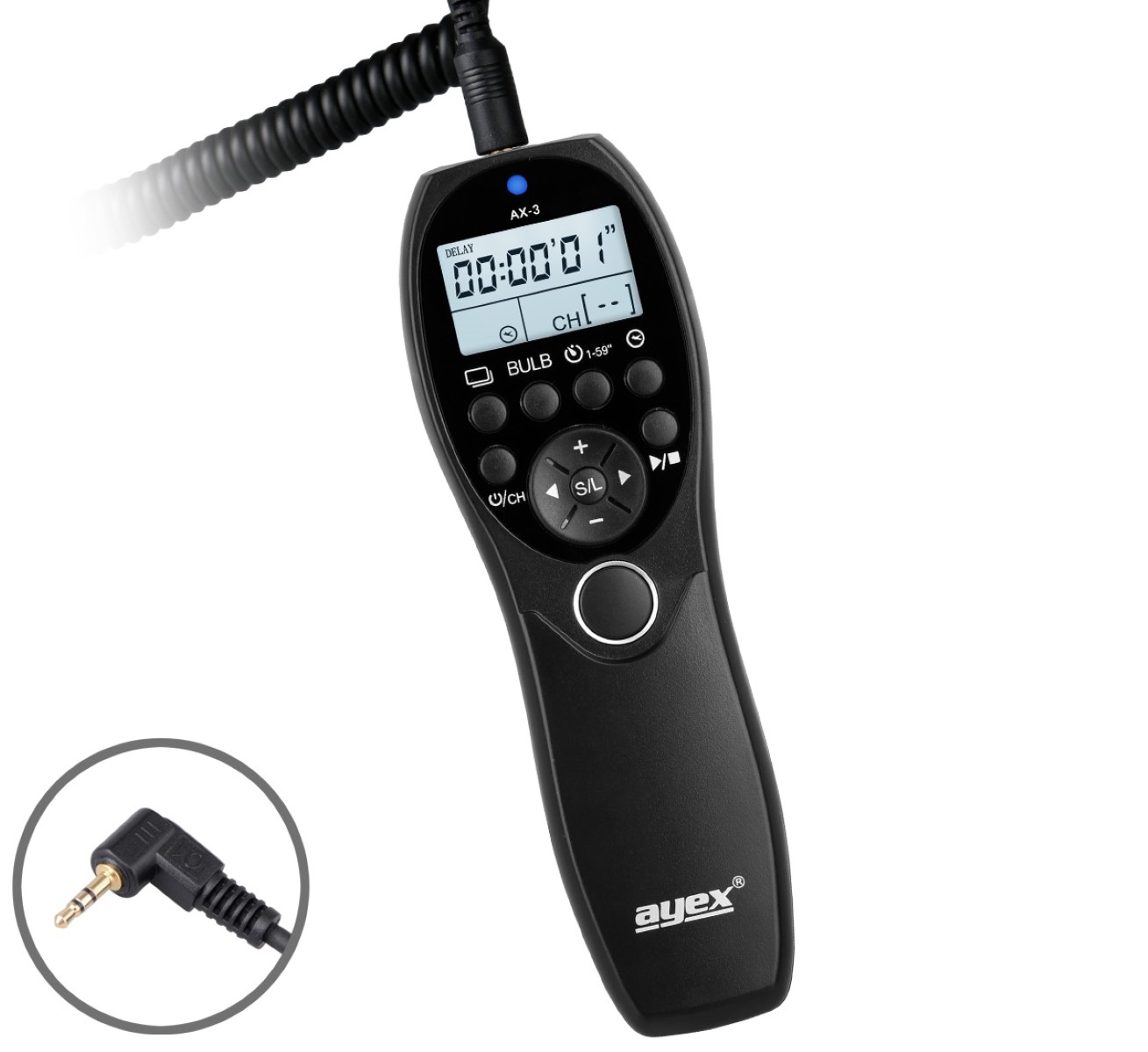 Timer Fernauslöser AX-3 E3 zB Canon EOS R R6 RP 90D 80D 2000D 1500D 850D 760D 650D M6 Serie Bulb Delay Fokussieren Timer Fernauslöser AX-3 E3 zB Canon EOS R R6 RP 90D 80D 2000D 1500D 850D 760D 650D M6 Serie Bulb Delay Fokussieren