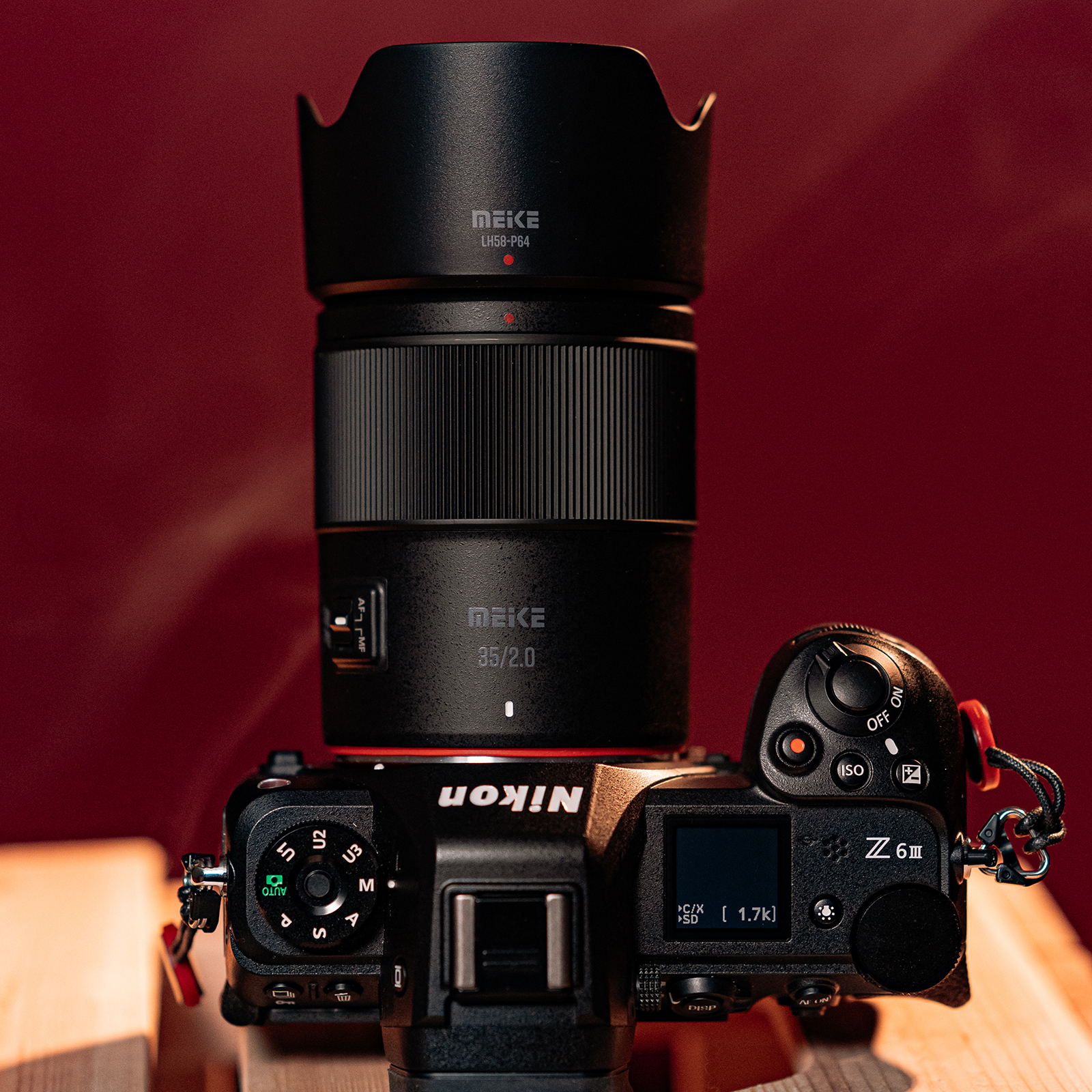 Meike 35mm F2.0 AF STM Autofokus Vollformat Objektiv Kompatibel mit Nikon Z Mount Kameras Meike 35mm F2.0 AF STM Autofokus Vollformat Objektiv Kompatibel mit Nikon Z Mount Kameras