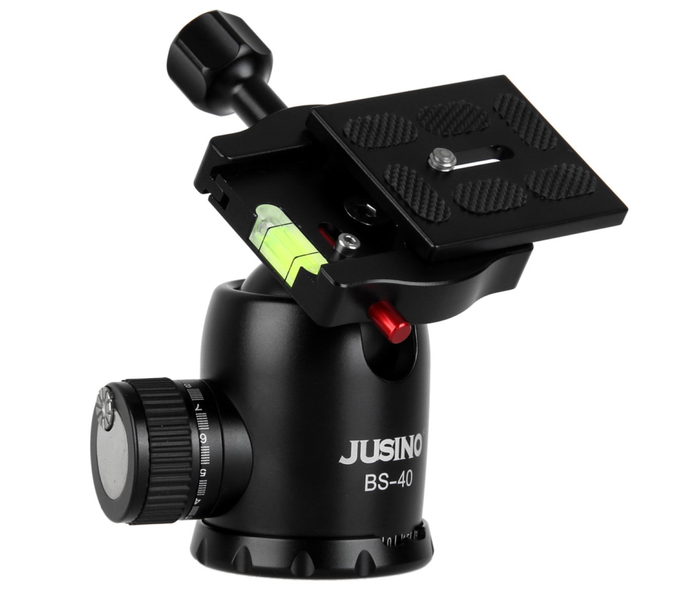 JUSINO Robuster Kugelkopf Stativkopf bis 20kg belastbar BS-40 JUSINO Robuster Kugelkopf Stativkopf bis 20kg belastbar BS-40