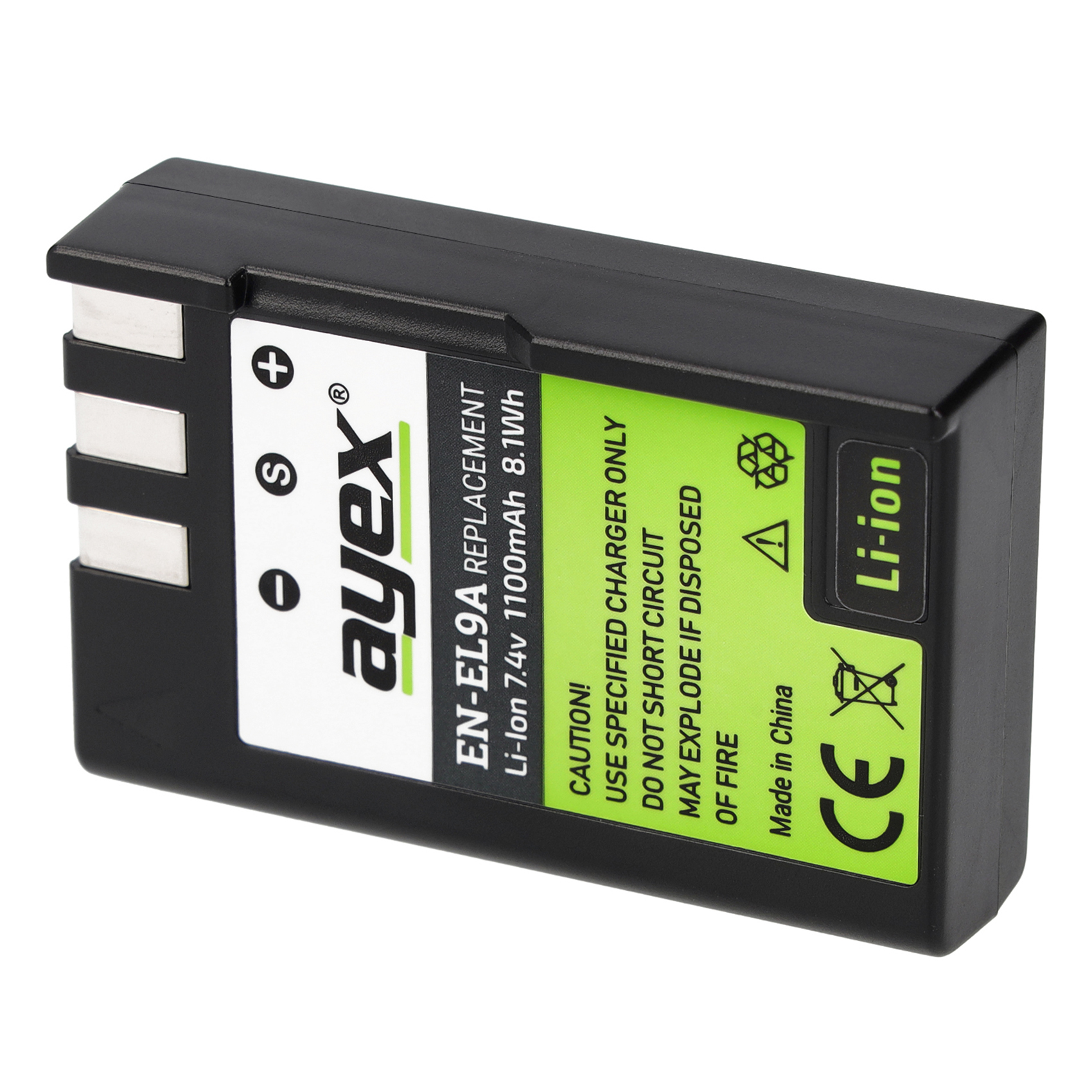EN-EL9a Akku 2 Stück für zB Nikon D40 D40X D60 D3000 D5000 integrierter Infochip EN-EL9a Akku 2 Stück für zB Nikon D40 D40X D60 D3000 D5000 integrierter Infochip