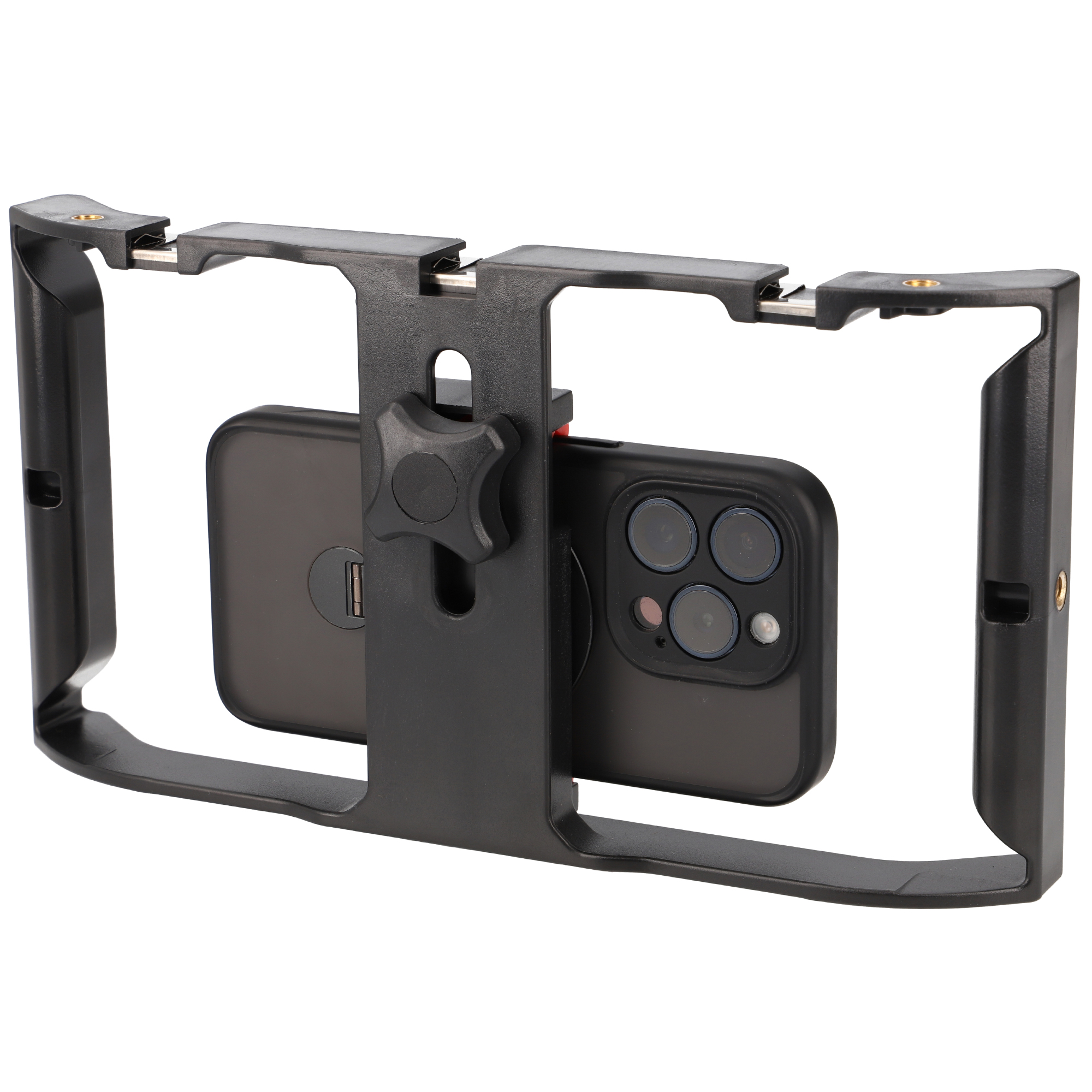 Smartphone Video Rig Stabilizer – Handyhalterung für stabile Videoaufnahmen & Vlogging Smartphone Video Rig Stabilizer – Handyhalterung für stabile Videoaufnahmen & Vlogging