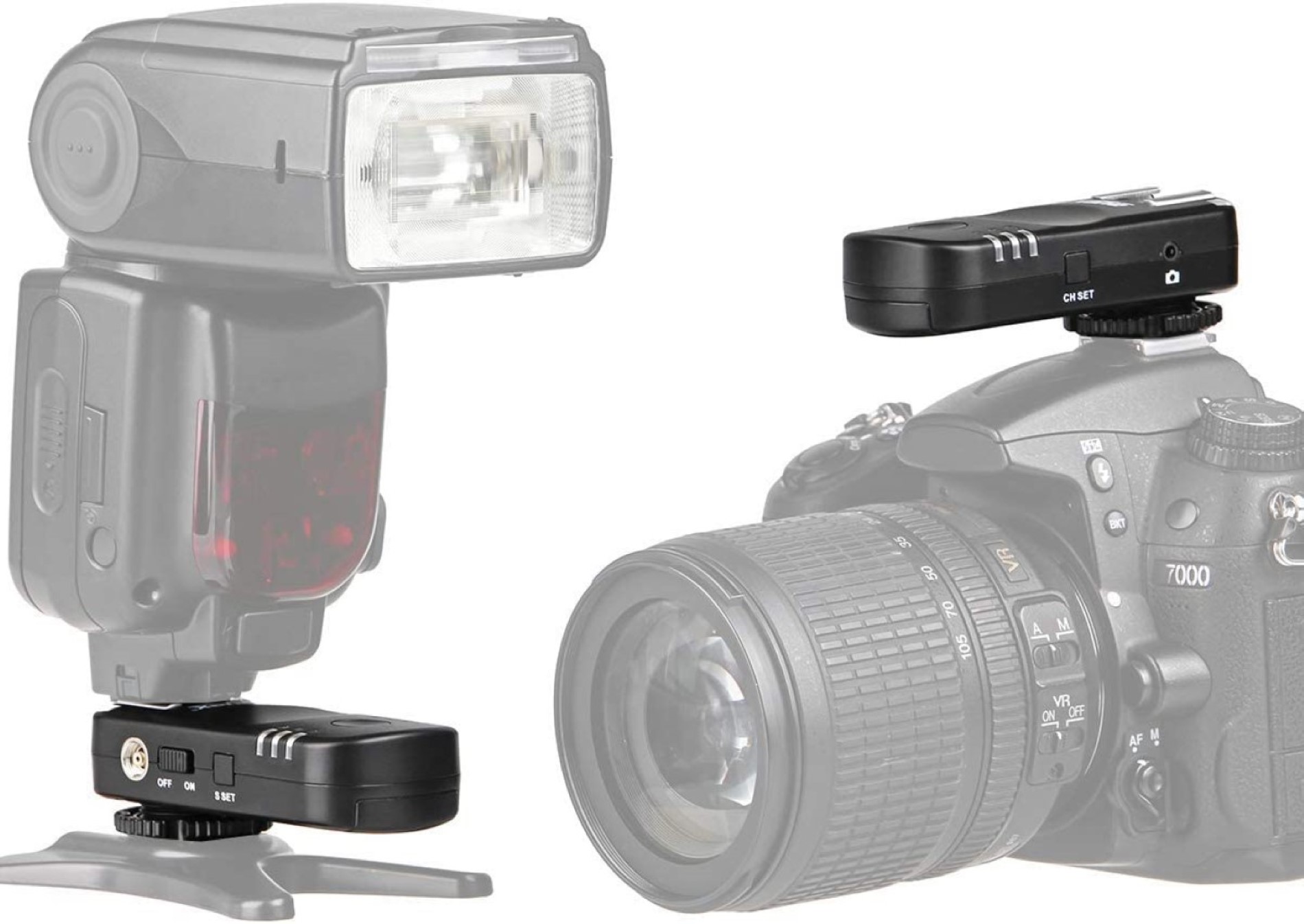 ayex Funk Blitzauslöser und Kamera-Fernauslöser AX-BA1 für Nikon Kameras, Blitz & Kameraauslöser mit 2 Transceivern ayex Funk Blitzauslöser und Kamera-Fernauslöser AX-BA1 für Nikon Kameras, Blitz & Kameraauslöser mit 2 Transceivern