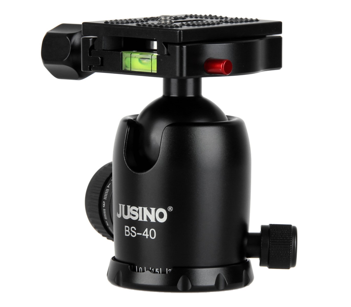JUSINO Robuster Kugelkopf Stativkopf bis 20kg belastbar BS-40 JUSINO Robuster Kugelkopf Stativkopf bis 20kg belastbar BS-40