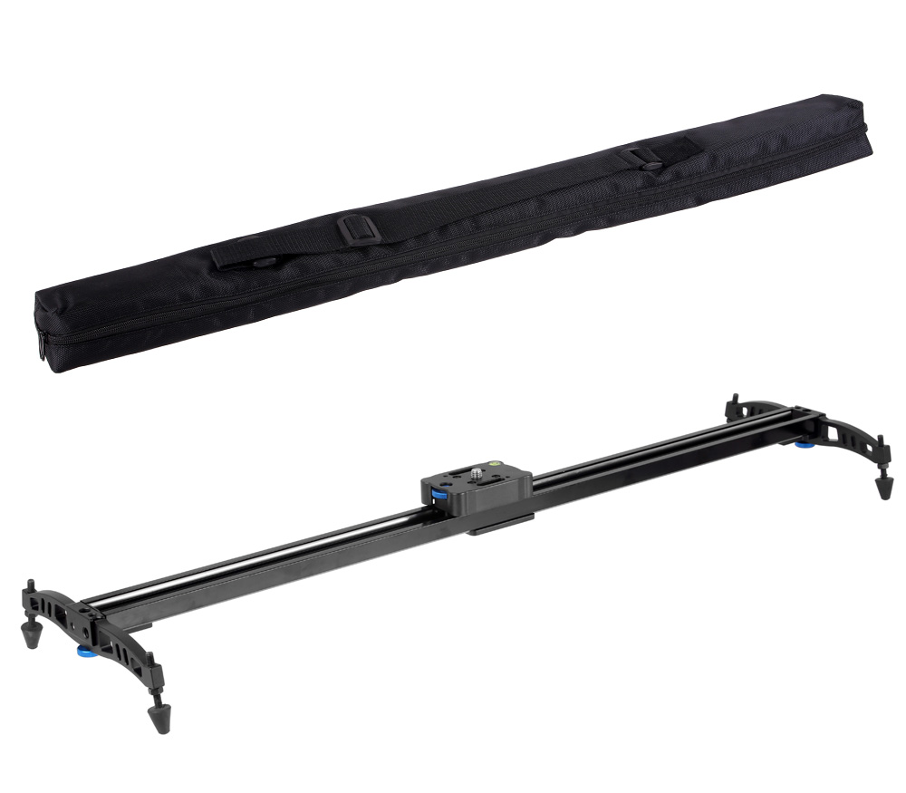 ayex Slider mit Kugellager, Videoschiene für DSLR und Camcorder Kamerafahrt 80cm ayex Slider mit Kugellager, Videoschiene für DSLR und Camcorder Kamerafahrt 80cm