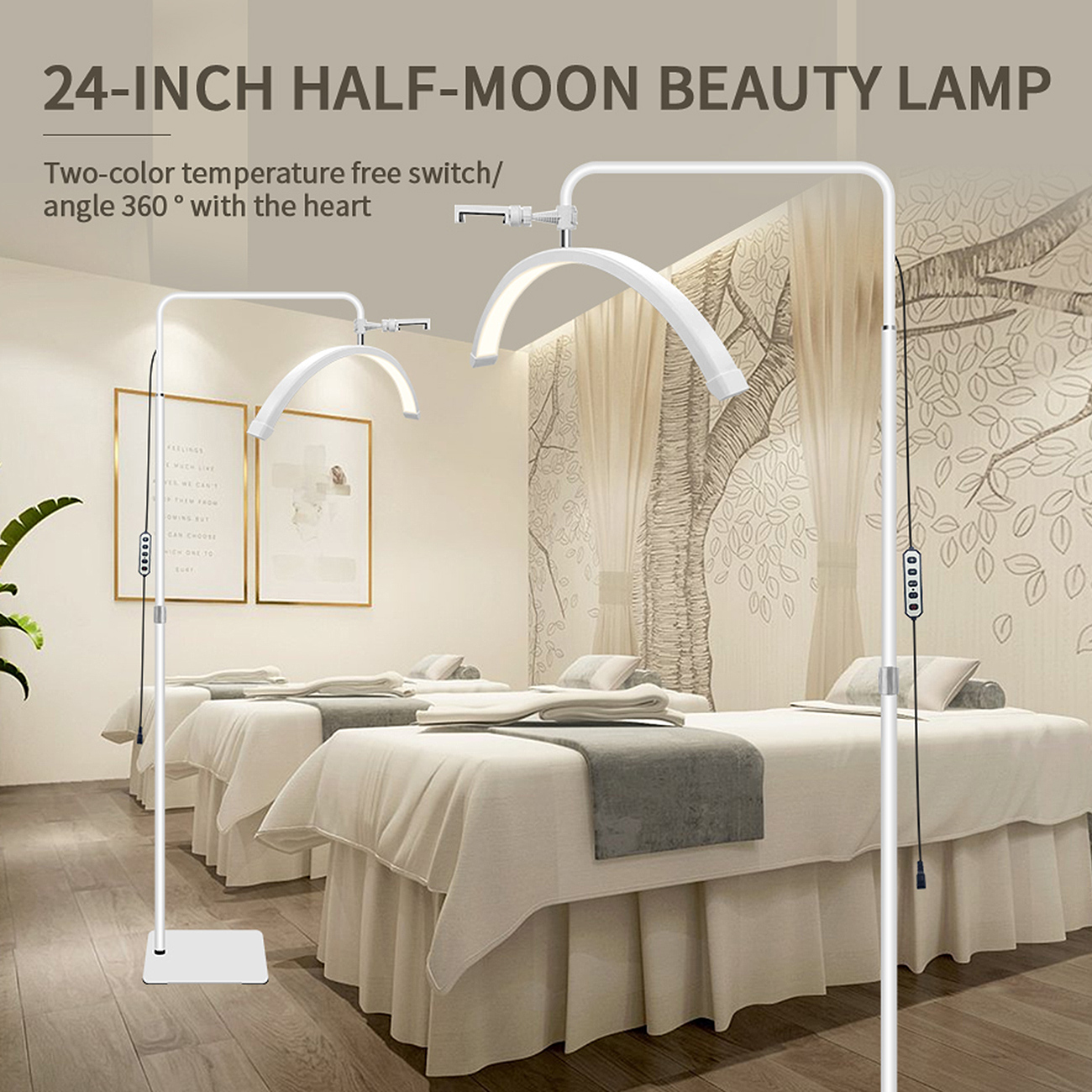HD-M6X_22.jpg 24 Zoll LED Beauty Standleuchte für professionelle Anwendungen Beauty-Leuchte HD-M6X
