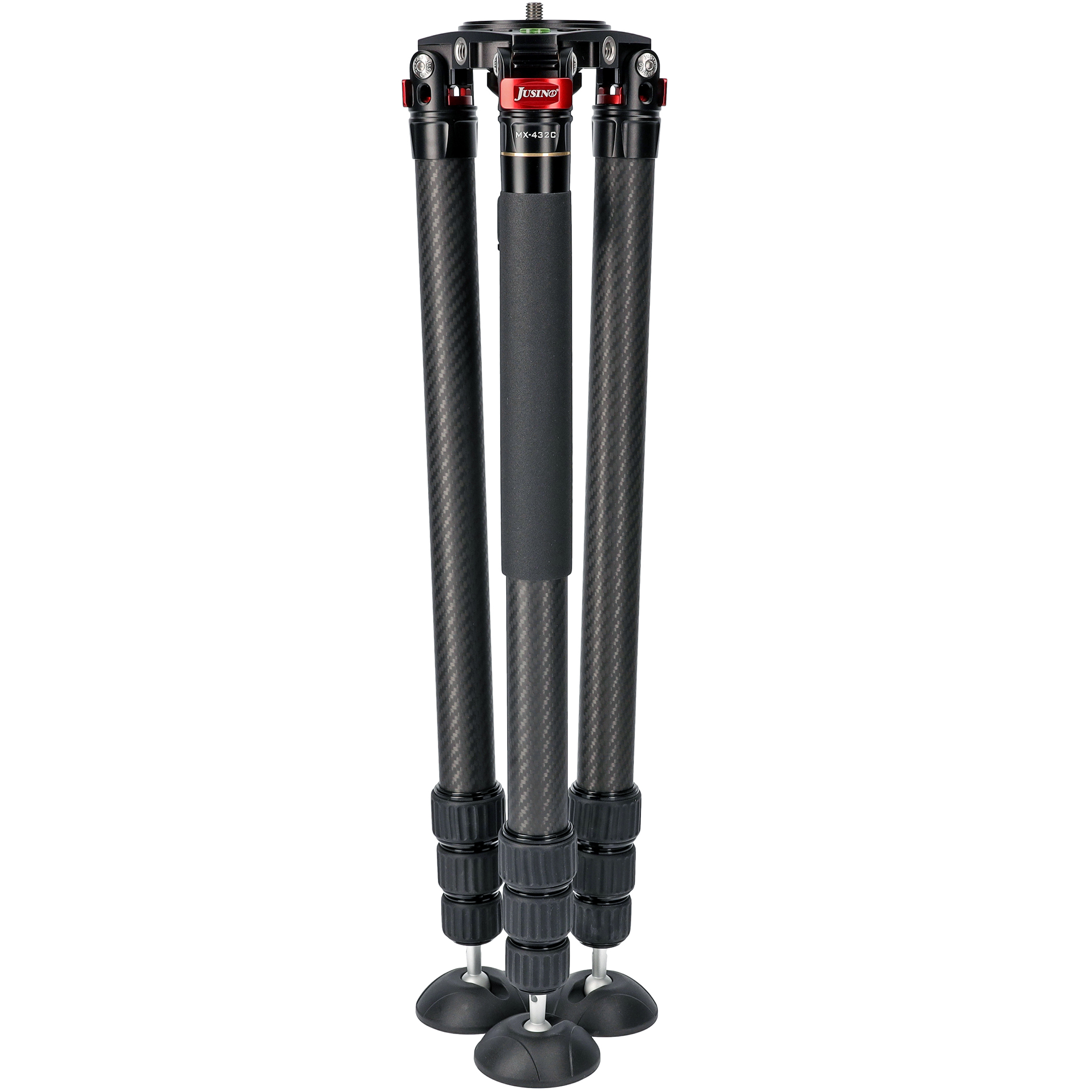 JUSINO Karbon Profi-Videostativ Perfekt für Vogelaufnahmen bis 152,5cm & 18kg Dr. Birds MX-432C JUSINO Karbon Profi-Videostativ Perfekt für Vogelaufnahmen bis 152,5cm & 18kg Dr. Birds MX-432C