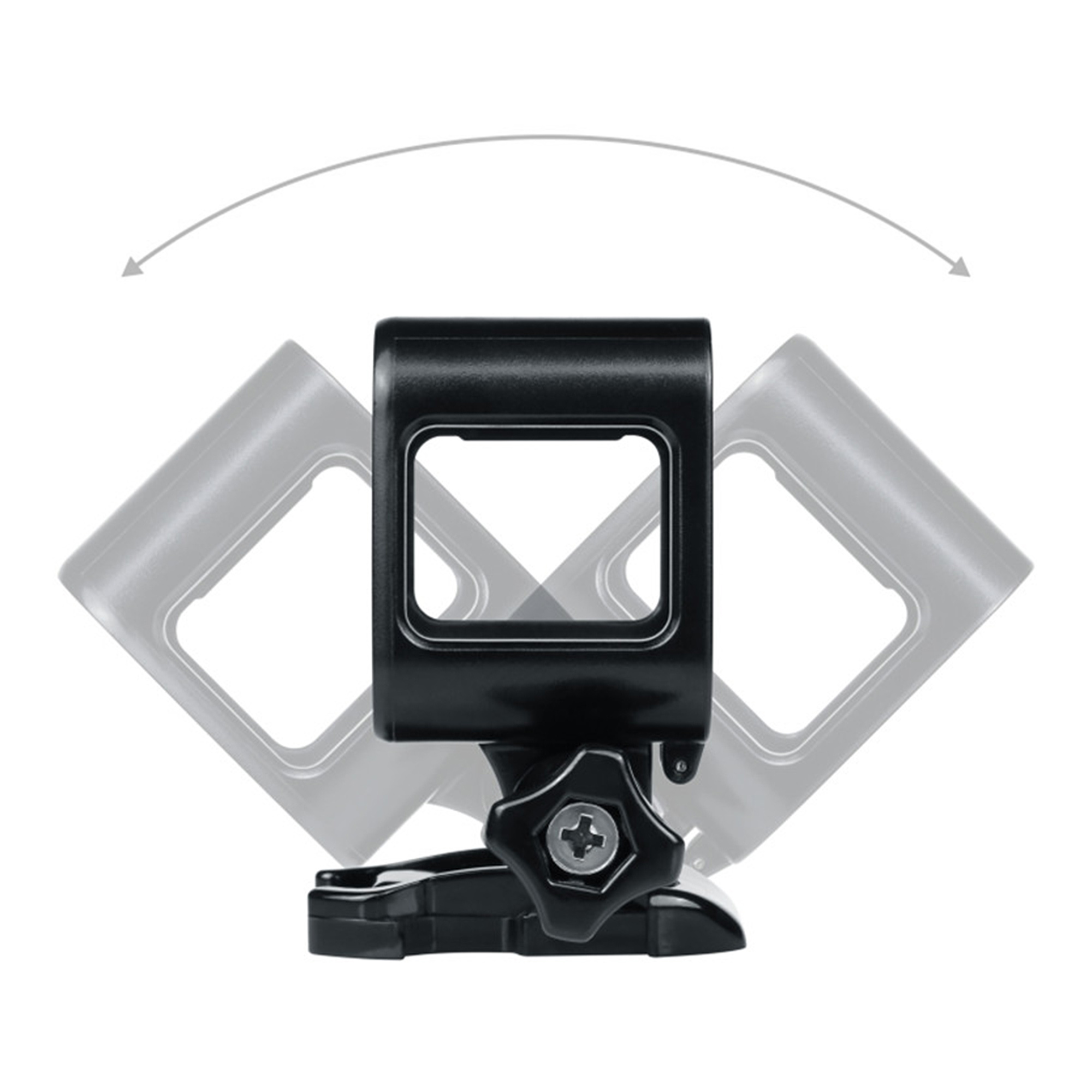 ayex Schutzgehäuse für GoPro Hero 4, Hero 5 leichter Schutzrahmen verstellbar mühelose Montage ayex Schutzgehäuse für GoPro Hero 4, Hero 5 leichter Schutzrahmen verstellbar mühelose Montage