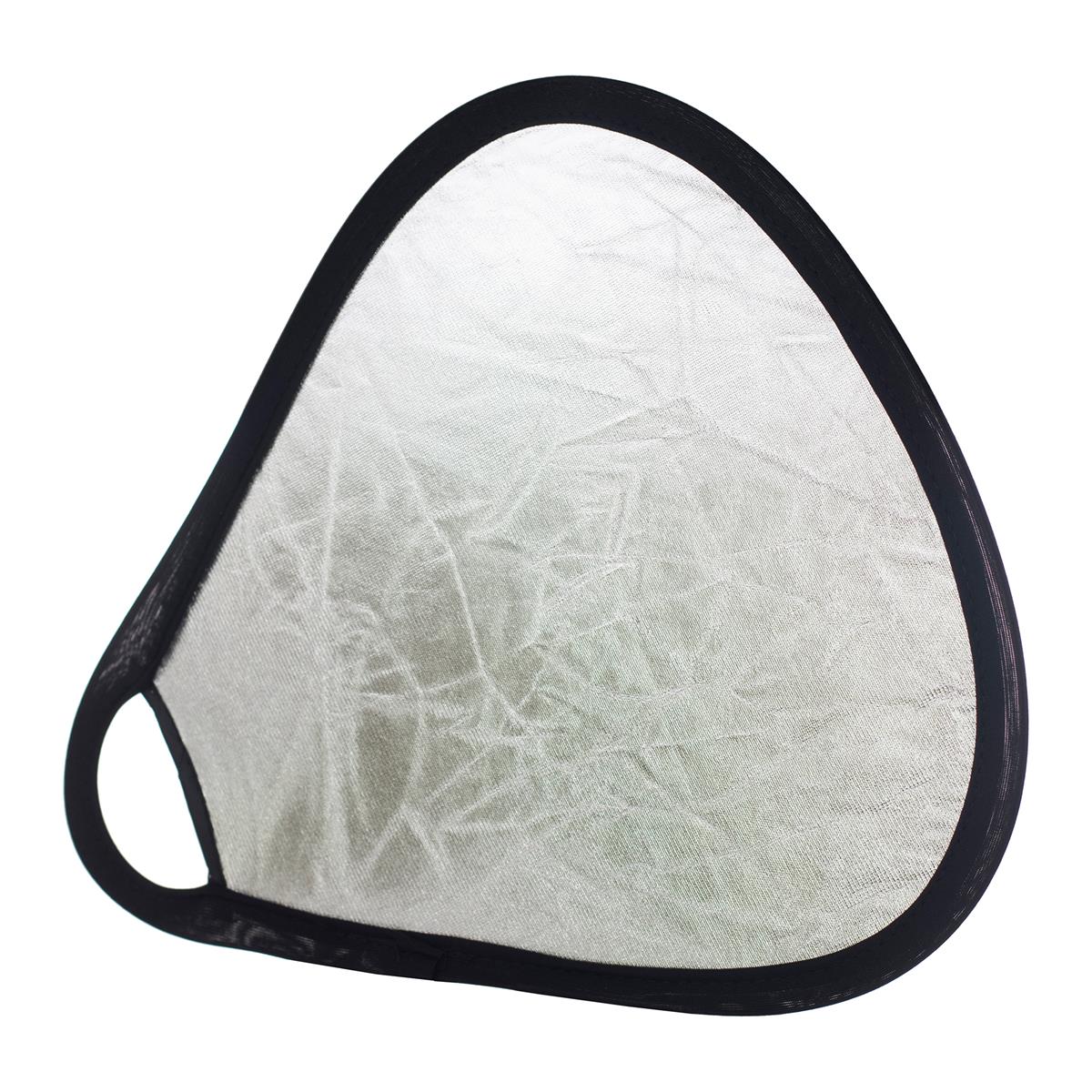 ayex dreieckiger Reflektor 30cm mit Handgriff flexibel einsetzbar ayex dreieckiger Reflektor 30cm mit Handgriff flexibel einsetzbar
