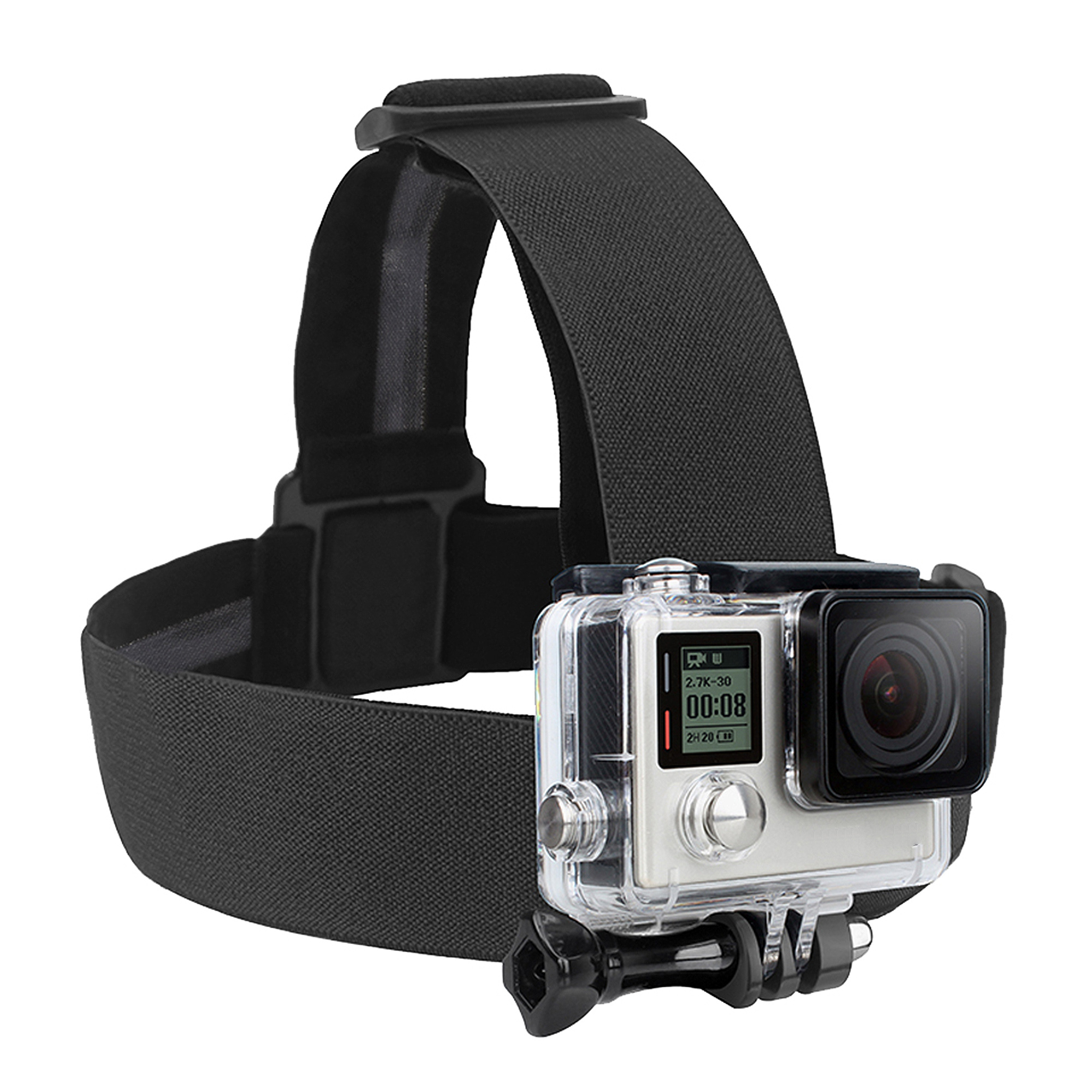 ayex Kopfband-Halterung Head Strap Mount für GoPro Kamera geeignet für Sportaufnahmen ayex Kopfband-Halterung Head Strap Mount für GoPro Kamera geeignet für Sportaufnahmen