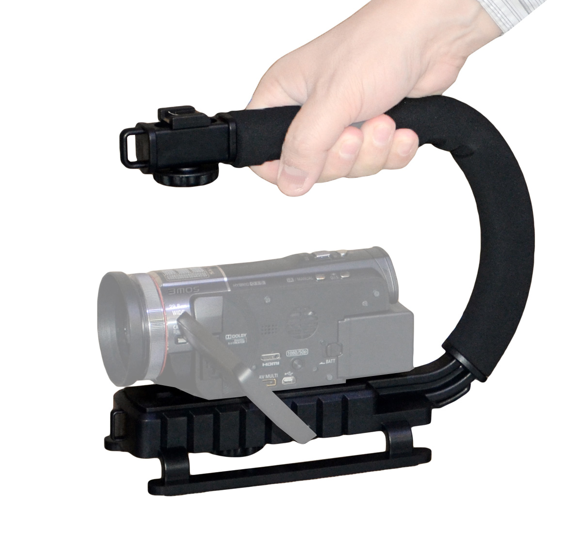 ayex Action Grip Video Stabilizer für DSLR und Camcorder, Schwebestativ für ruhige Videoaufnahmen ayex Action Grip Video Stabilizer für DSLR und Camcorder, Schwebestativ für ruhige Videoaufnahmen