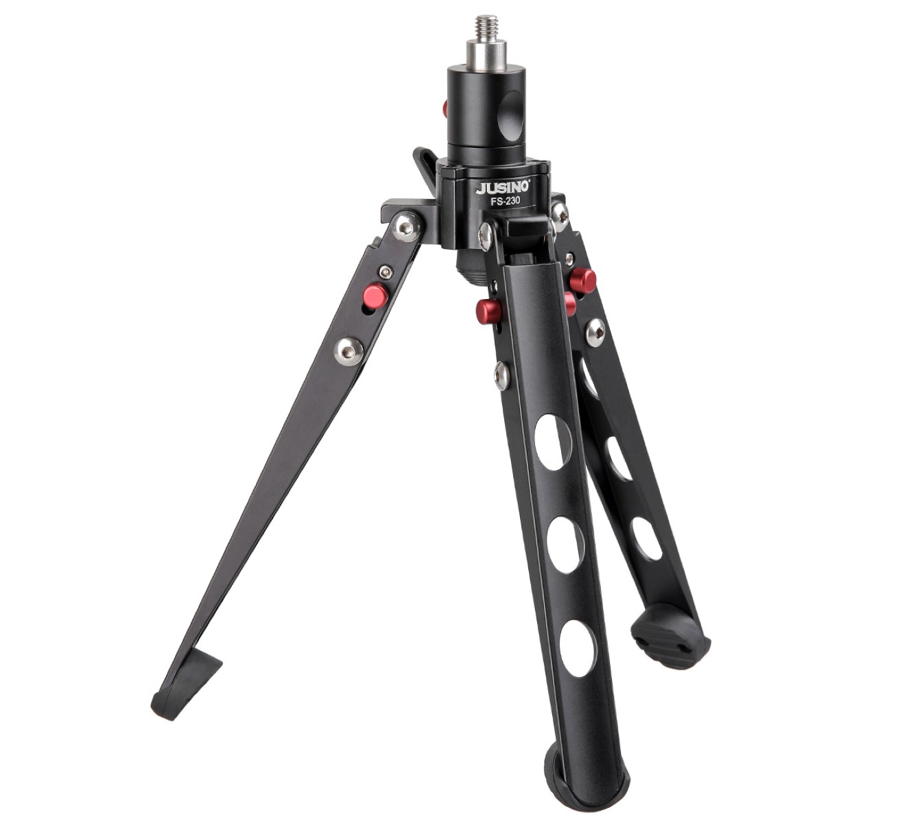 JUSINO Sehr stabile Monopod-Standspinne mit arretierbarem Kugelgelenk und Tischstativ-Funktion JUSINO Sehr stabile Monopod-Standspinne mit arretierbarem Kugelgelenk und Tischstativ-Funktion