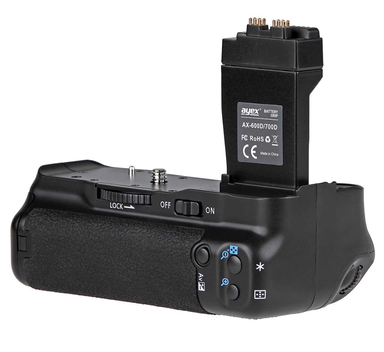 Batteriegriff für Canon EOS 700D 650D 600D 550D Ersatz für BG-E8 Optimal für Hochformat Batteriegriff für Canon EOS 700D 650D 600D 550D Ersatz für BG-E8 Optimal für Hochformat
