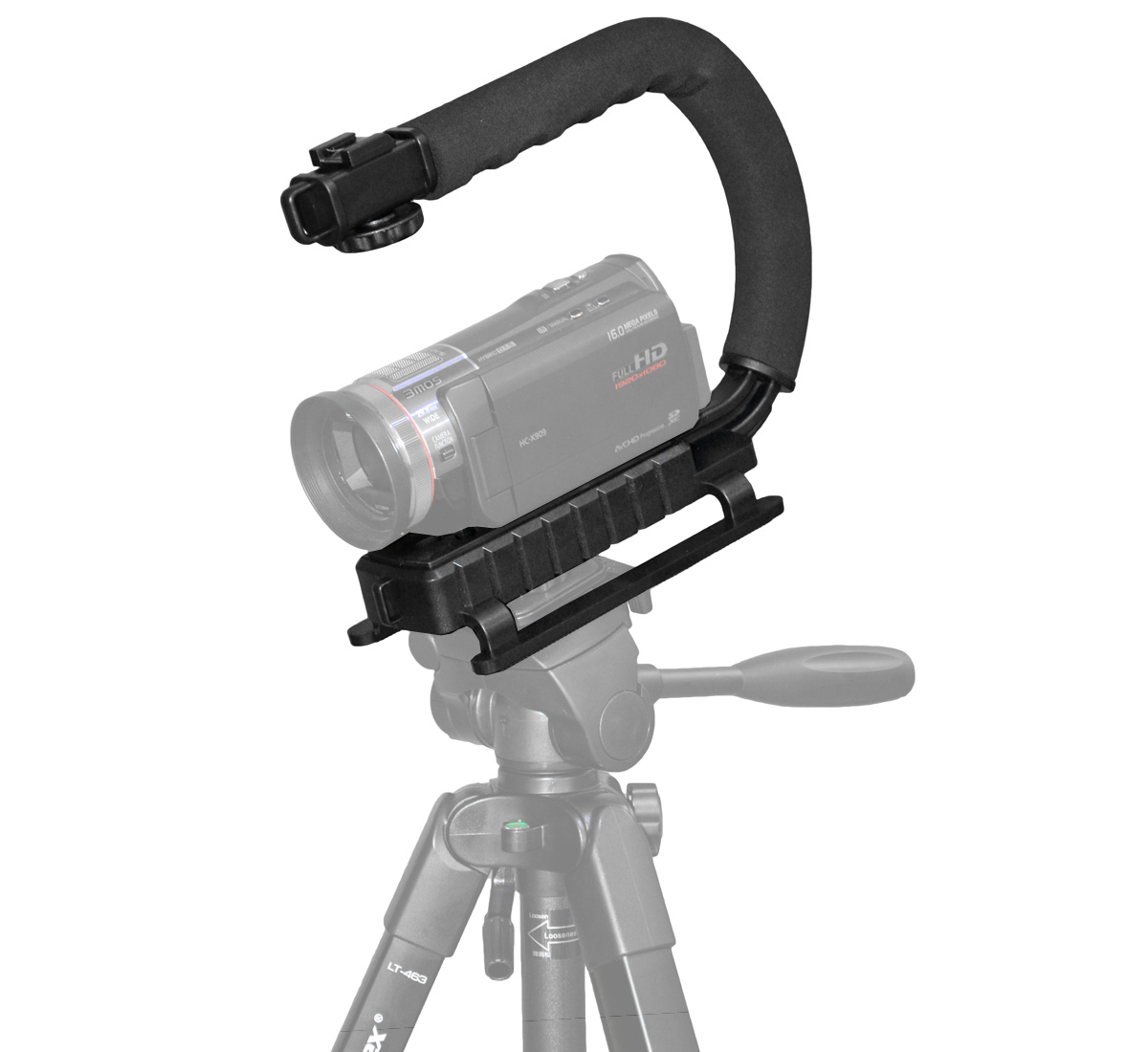 ayex Action Grip Video Stabilizer für DSLR und Camcorder, Schwebestativ für ruhige Videoaufnahmen ayex Action Grip Video Stabilizer für DSLR und Camcorder, Schwebestativ für ruhige Videoaufnahmen